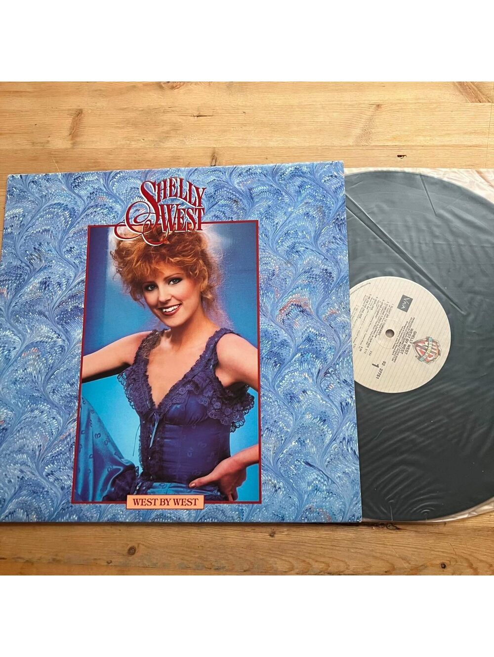 Shelly West - West by West 33rpm VG+ VR19
